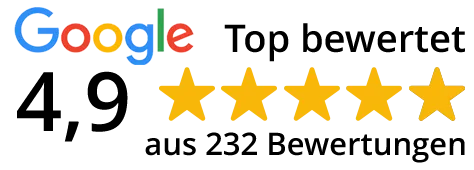 232 positive Google Bewertungen 4,9 · Seit 1991 · Mehr als 9.000 gedämmte Häuser